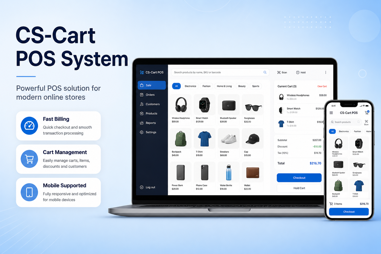 CS-Cart POS System