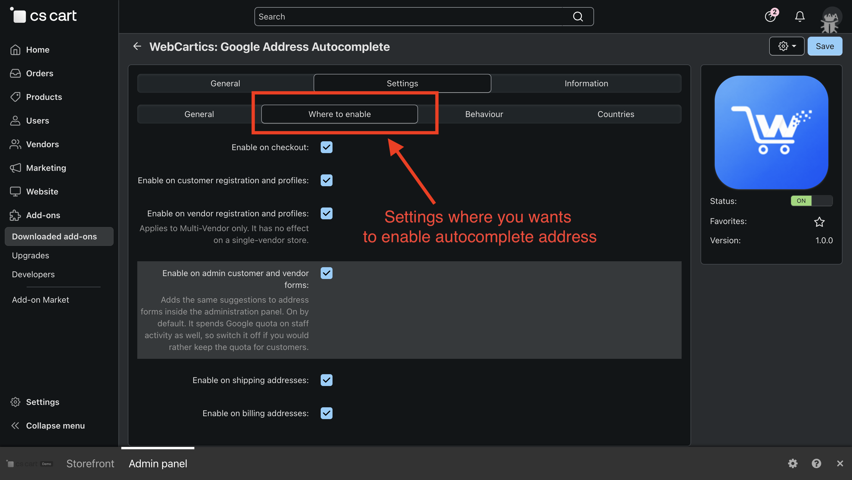 Google Address Autocomplete image 5